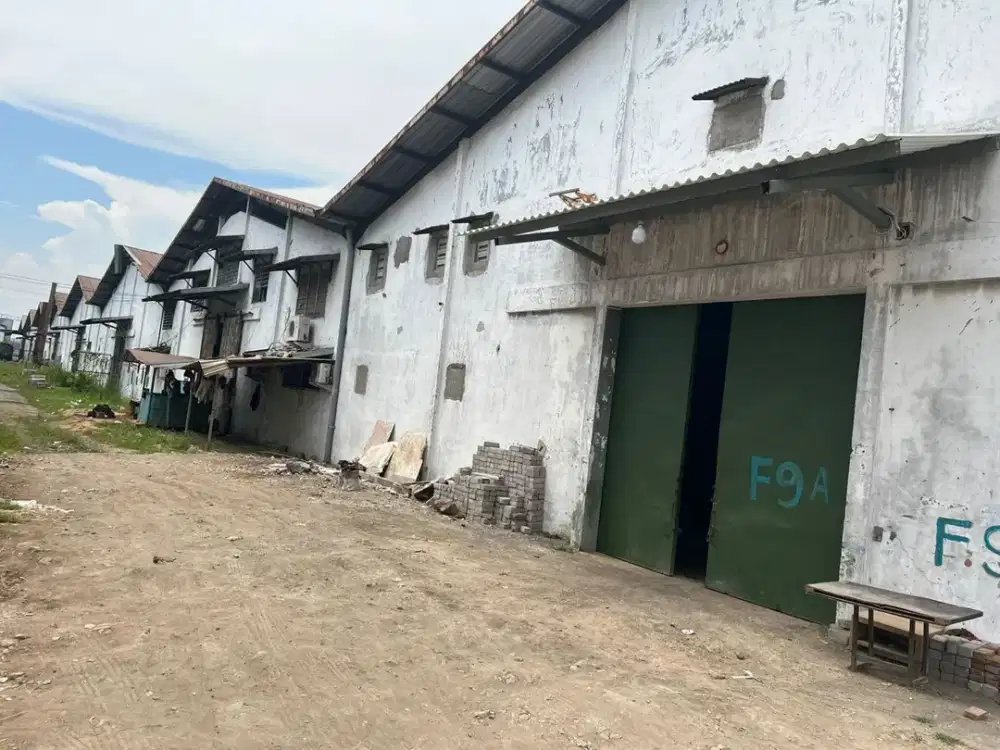 DIJUAL GUDANG Lokasi Strategis Tambak Sawah Waru Sidoarjo Posisi Hook