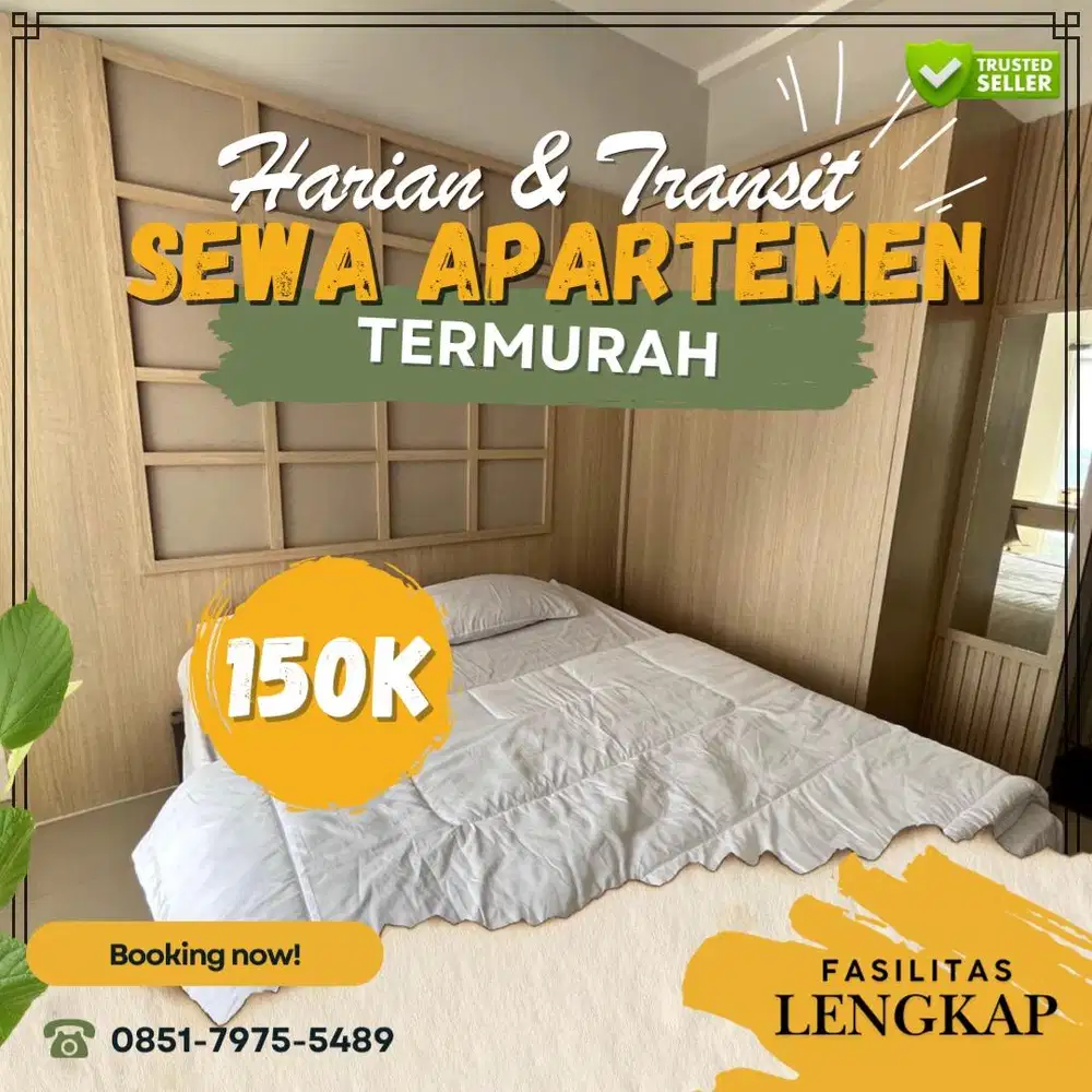 Sewa Apartemen BASSURA CITY Harian/Transit Termurah Jakarta Timur