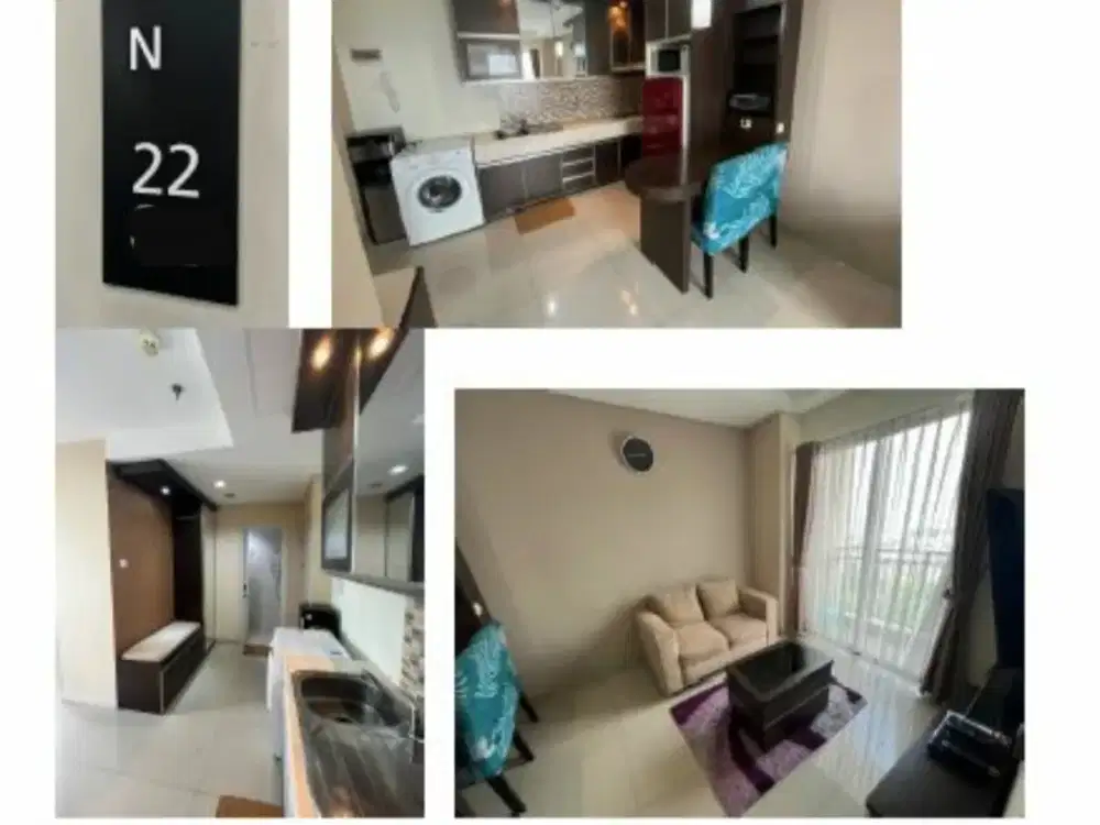 Dijual 1 bed room apartement trivium lippo cikarang bekasi