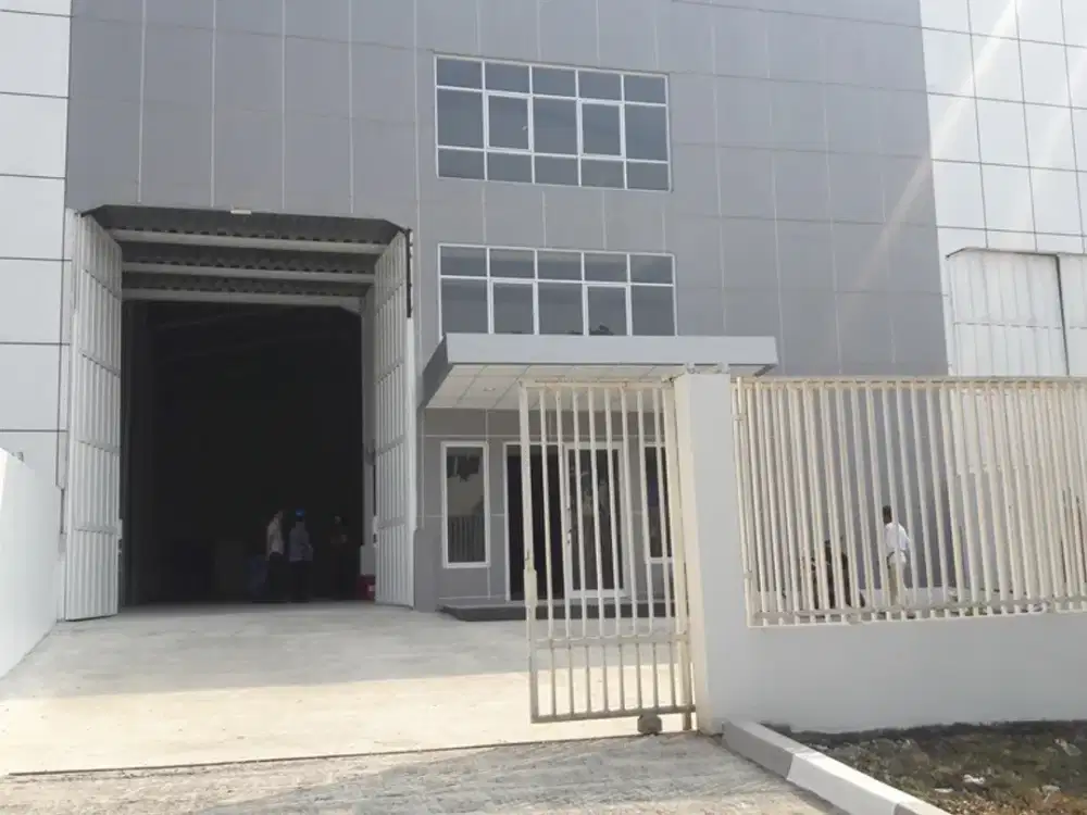 Dijual gudang/pabrik baru 763m2 di kws industri cikarang bekasi