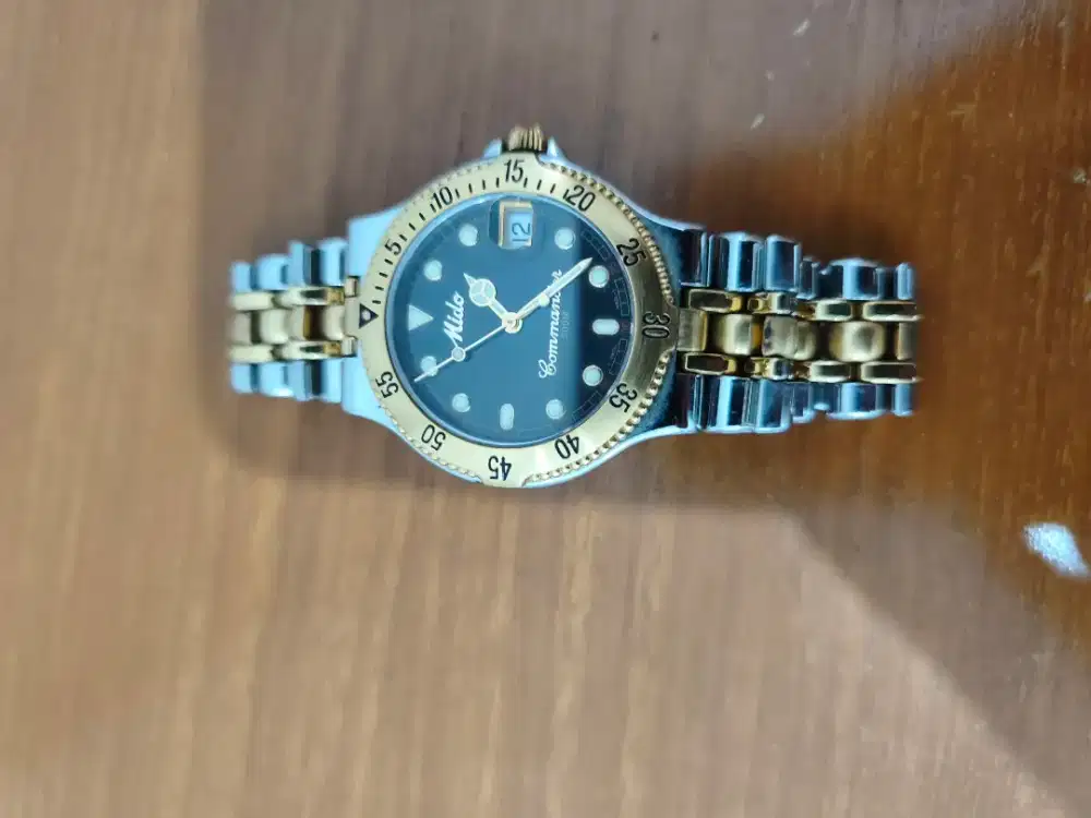 Jual jam tangan Mido Commander 8294 ori bekas ex koleksi