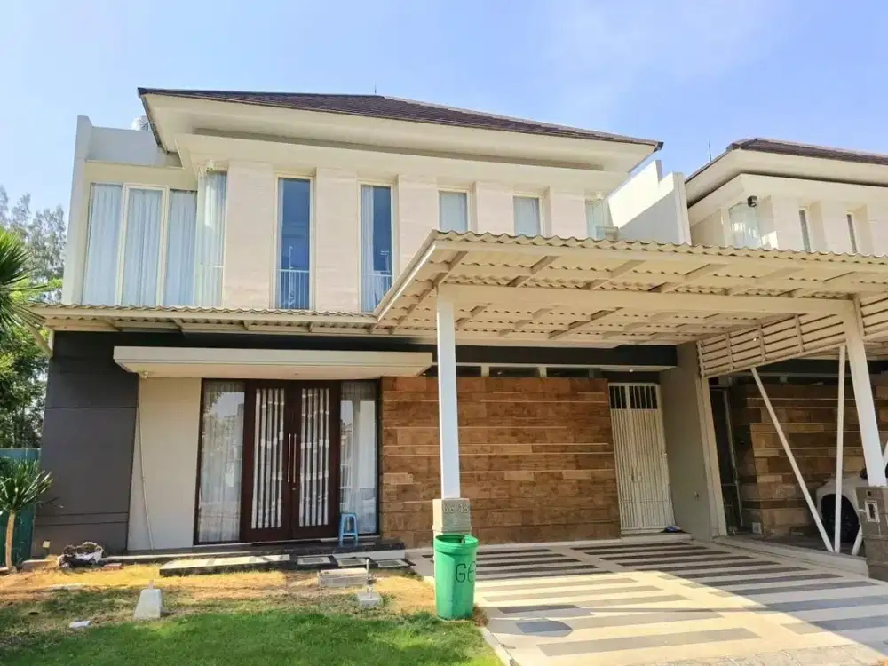 For Sale Rumah Minimalis Modern 2 Lantai di Grand Palais Wisata Bukit Mas 2 Surabaya Barat