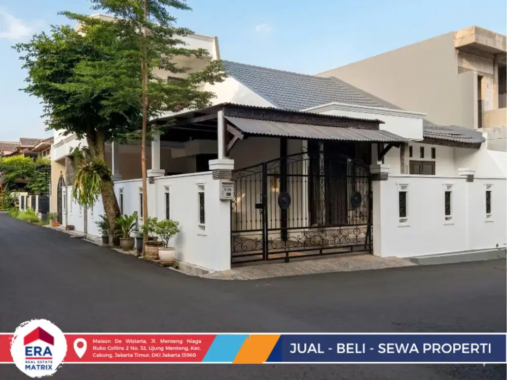 Jual Rumah Hook 2 Lantai Taman Buaran Indah 1 - Legalitas Super Aman (SHM, IMB, PBB)