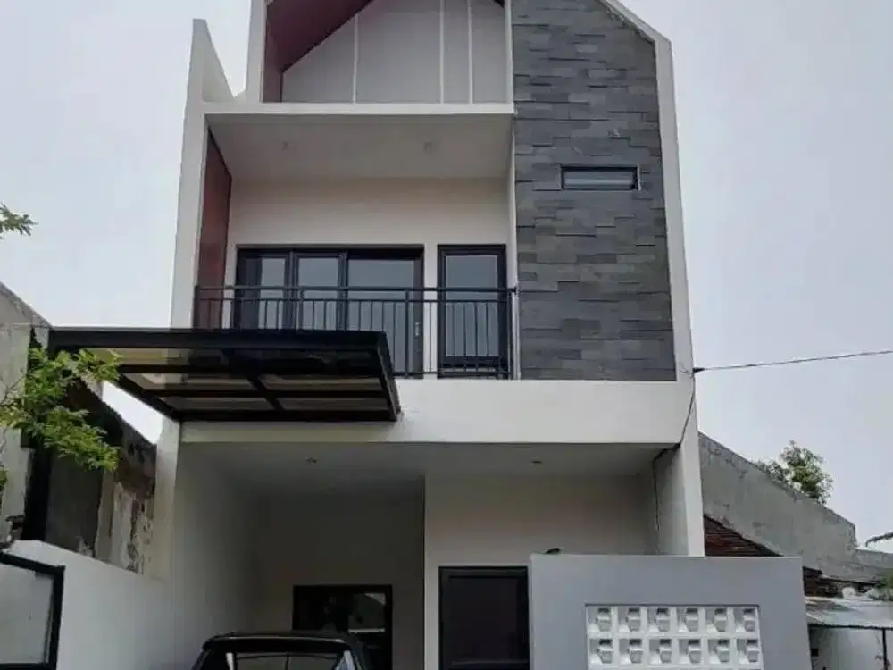 Rungkut New Gress Minimalis Modern, Siap Huni, Bebas Banjir