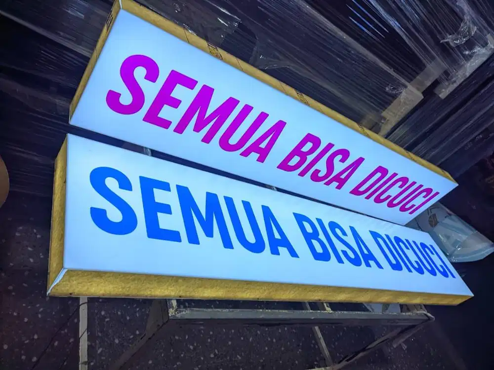 NEON BOX, NEON FLEX, PAPAN REKLAME, HURUF TIMBUL, FRAME AKRILIK