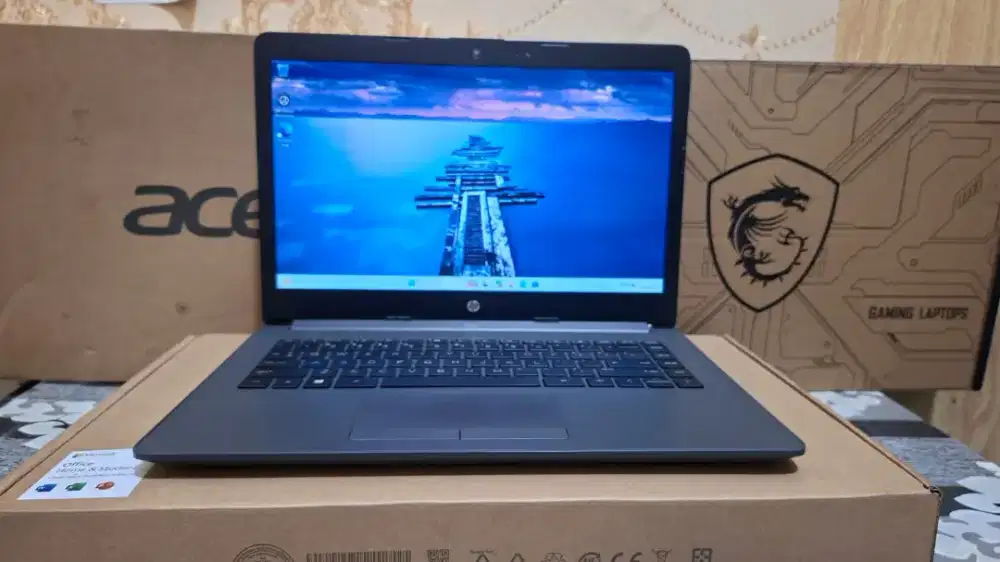 Laptop Hp 240 G7 -Core i3-1005G1 -4GB -SSD 128GB -MULUS