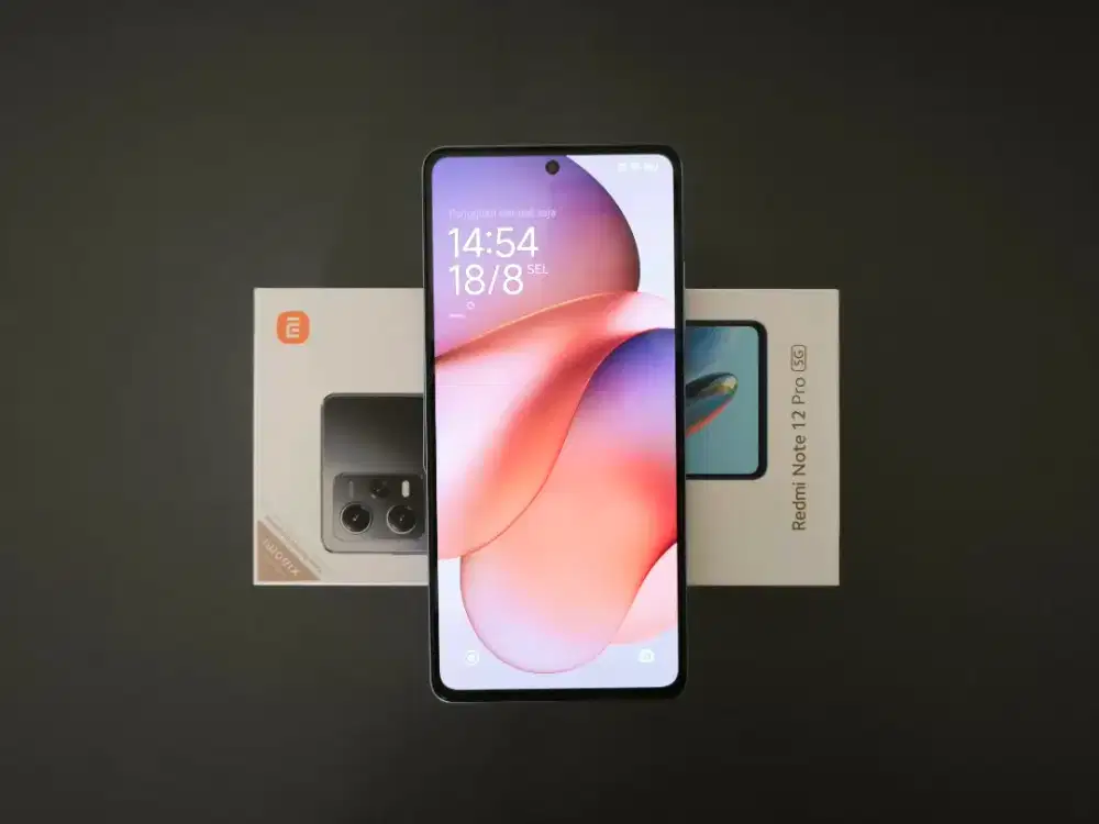 Xiaomi Redmi Note 12 Pro 5G 8/256 - Fullset Istimewa, Ex Garansi Resmi