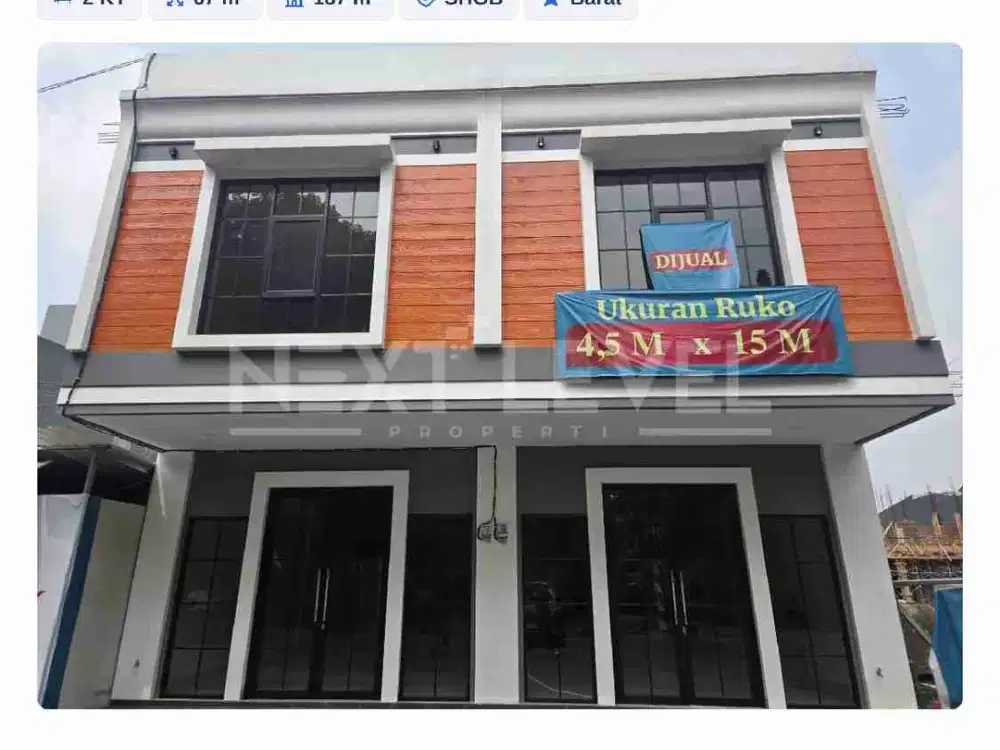 RUKO READY STOCK 2 LANTAI PLUS ROOFTOP
