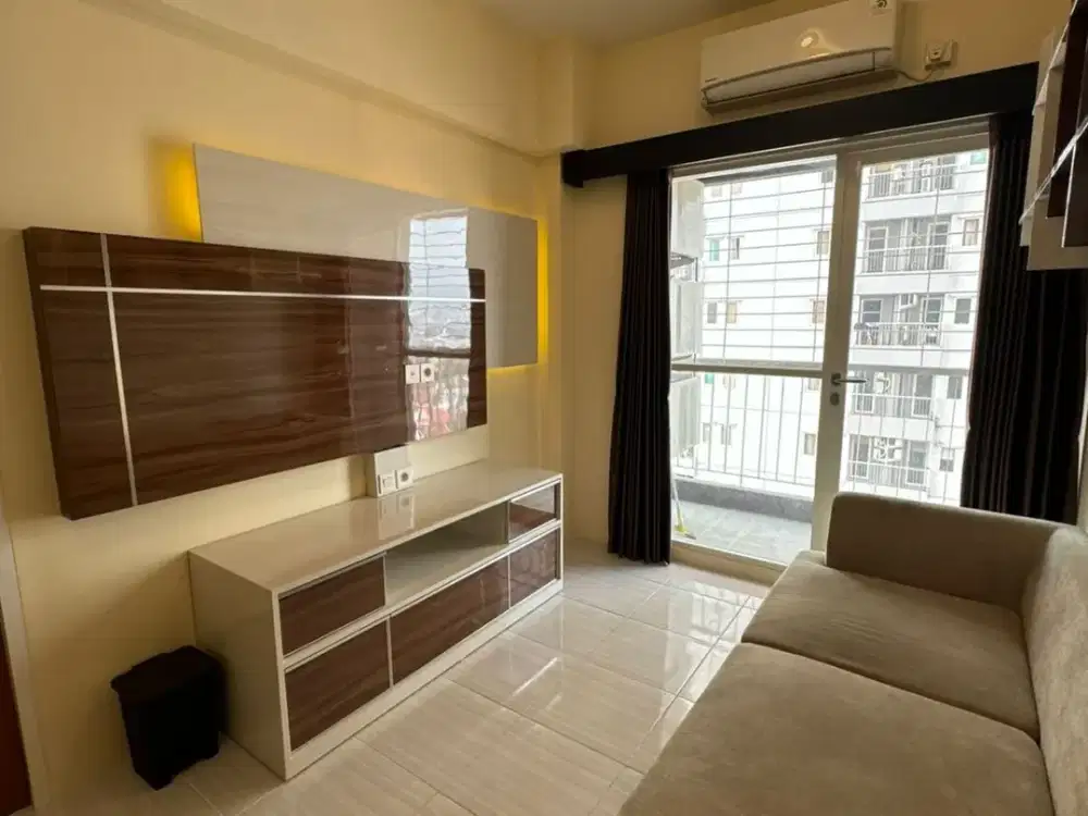 DIJUAL APARTEMEN 2 BR FULL FURNISH DI PUNCAK DHARMAHUSADA