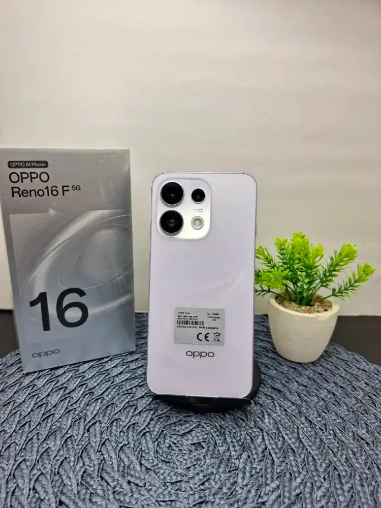 Oppo Reno 16F 5G 8/256gb Fullset Mulus