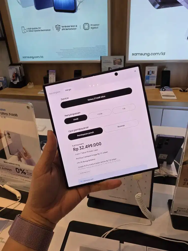 SAMSUNG Z FOLD 8 ULTRA / BISA CICILAN 0% TANPA DP
