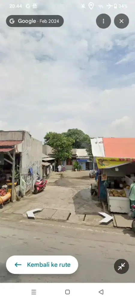 Dijual Tanah & Rumah 225m² Depok - Strategis Jalan Raya Tole Iskandar
