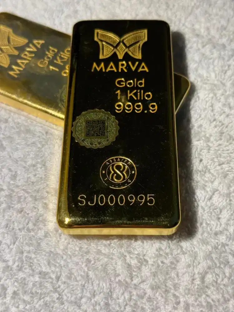 Dijual Logam mulia bersertifikat resmi logo marva