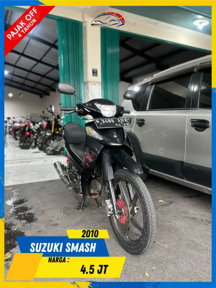 SUZUKI SMASH 2010 MURAH CIAMIK MASZEHH HIKMAH MOTOR KEPUH MALANG