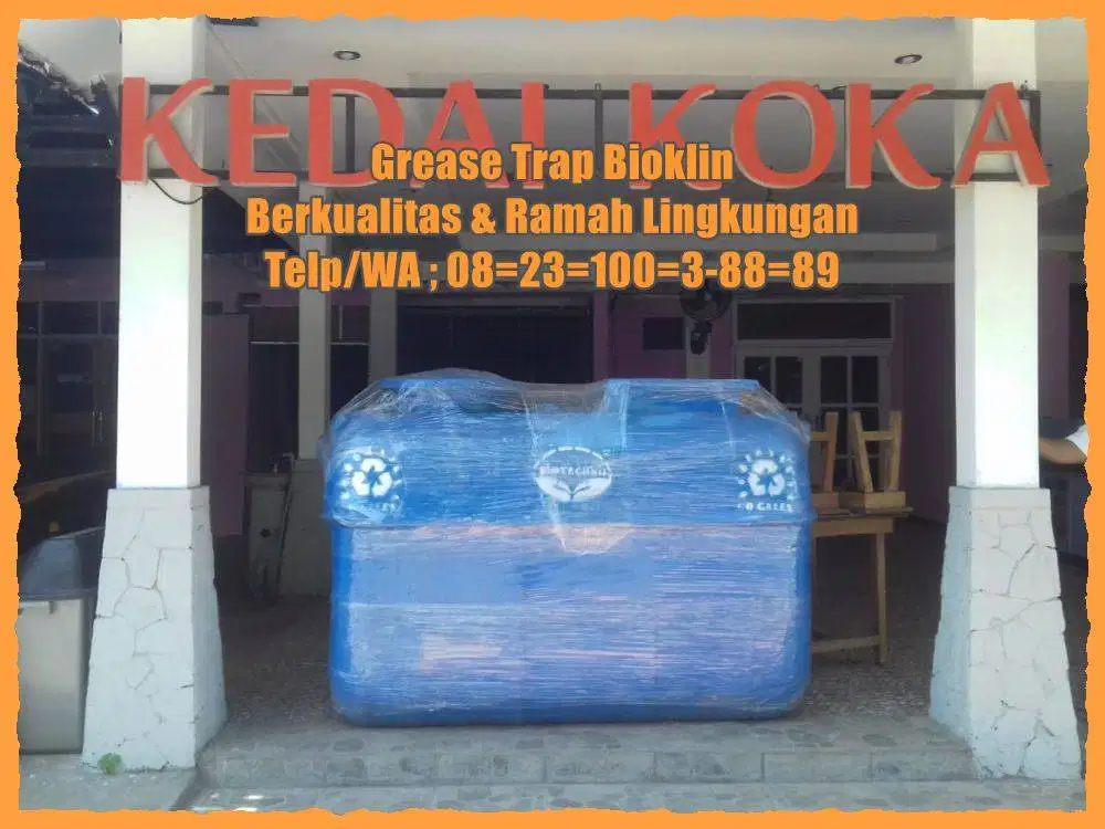 Grease Trap Fiberglass - Penyaring Lemak - Perangkap Lemak - Greastrep