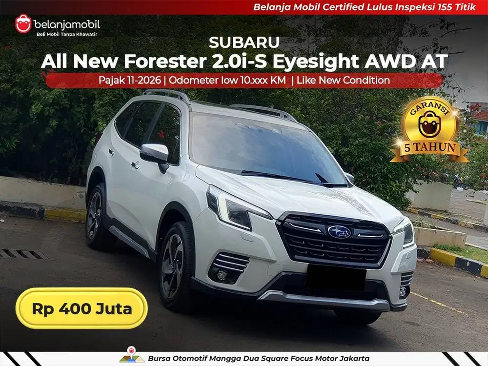 [ LOW KM 10RB ] Subaru Forester 2.0i-S Eyesight AWD AT 2024/2025