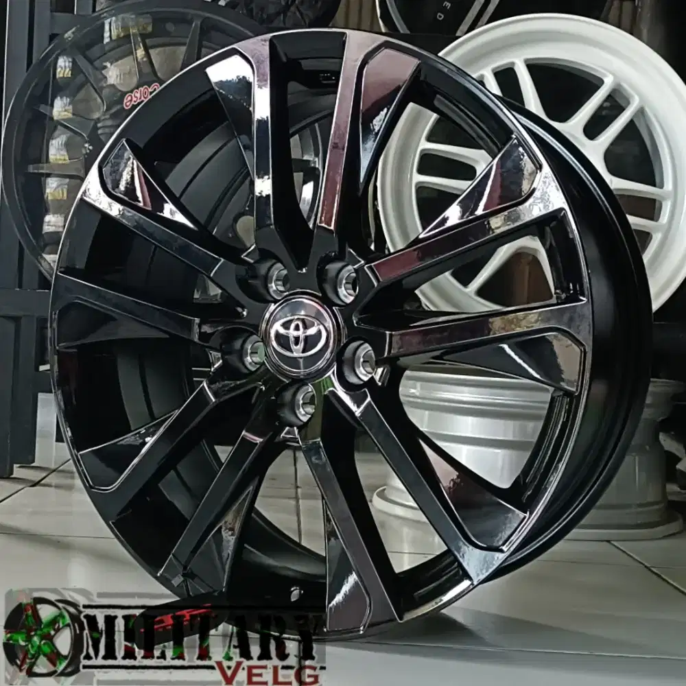 Velg Innova Zenix Type-Q R18 Blackglossy