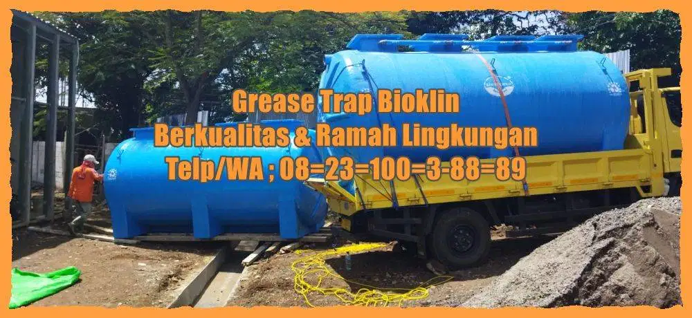 Grease Trap Greasetrap - Greastrep - Grease Trap FRP - Penyaring Lemak
