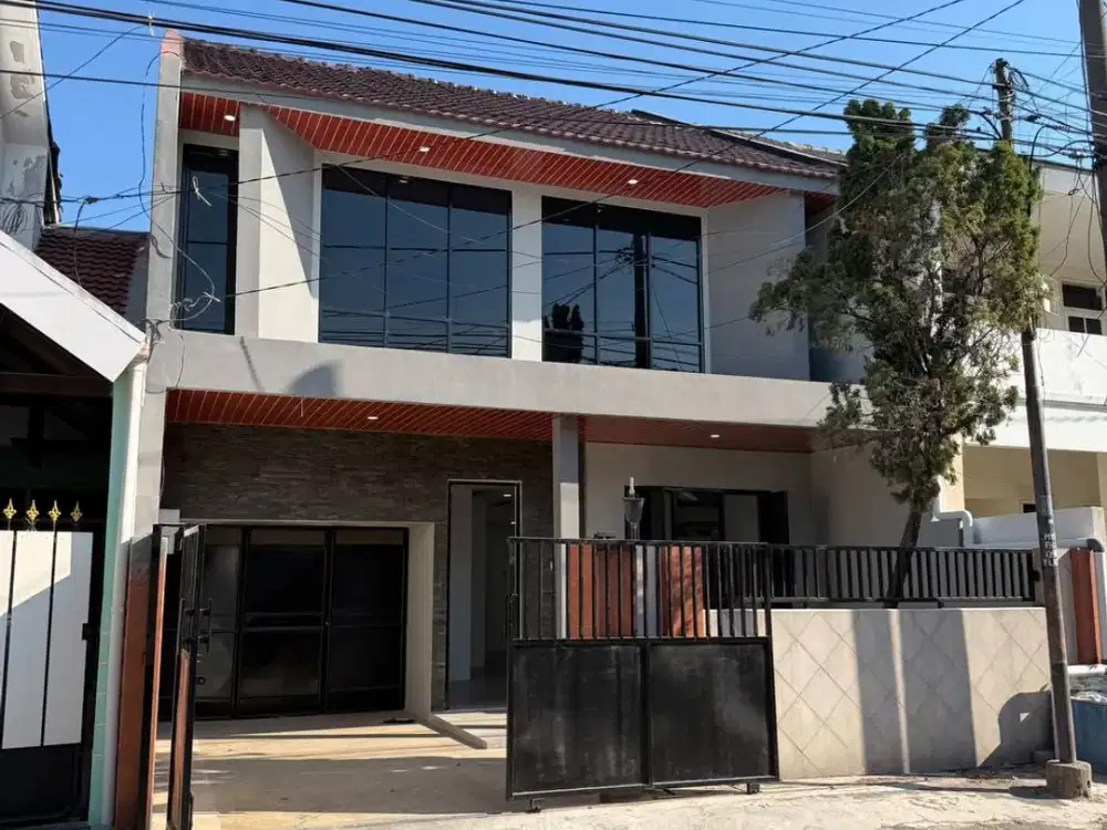 JUAL CEPAT! Rumah baru renov nginden intan