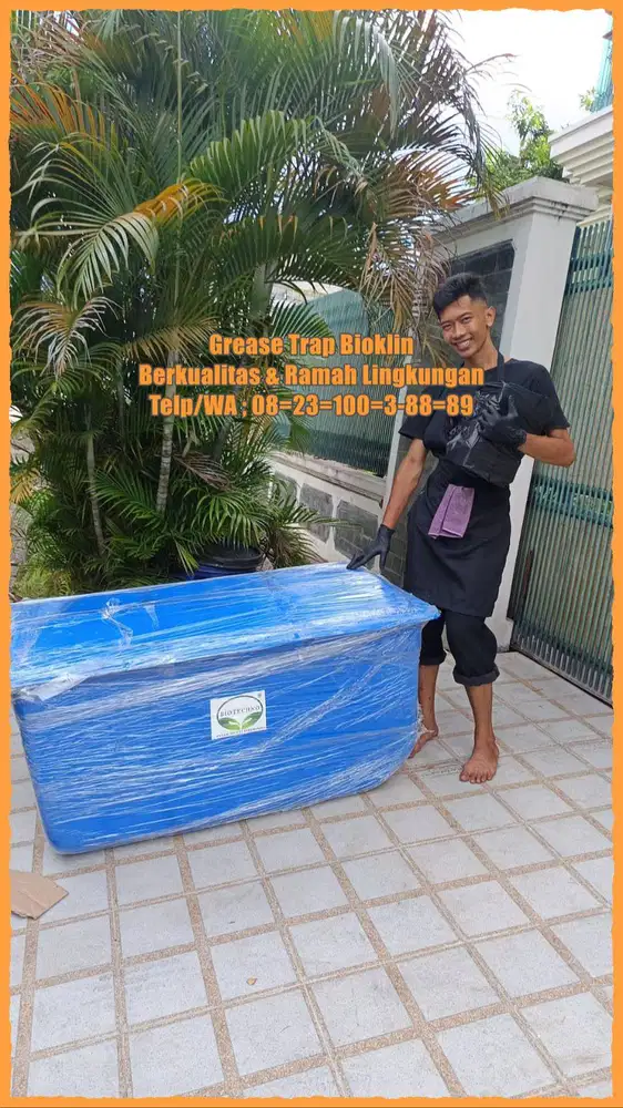 Penyaring Minyak  - Perangkap Lemak Perangkap Minyak GREASE TRAP