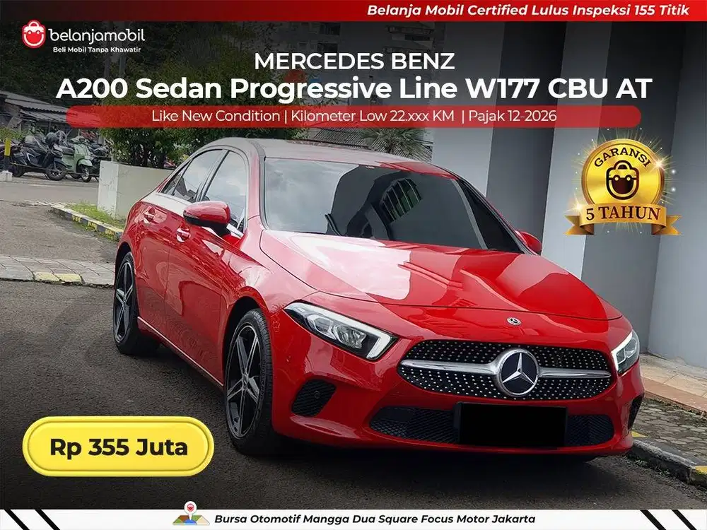 [ LOW KM 22RB ] Mercedes Benz Mercy A200 A 200 Progressive 2019 2020