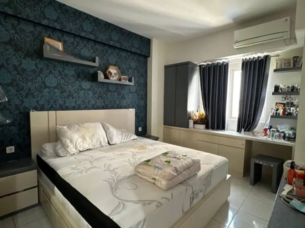 Dekat Unair Galaxy Mall DIJUAL APARTEMEN PUNCAK DHARMAHUSADA 2 BR TOWER A FURNISH