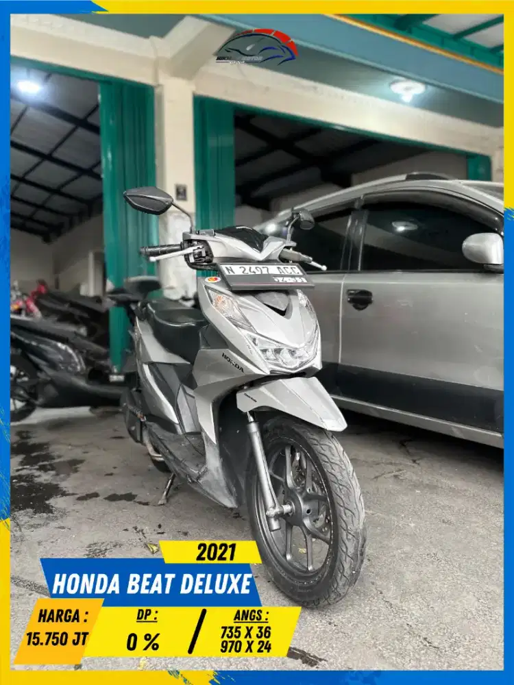 HONDA BEAT DELUXE 2021 MANTAP MASZEHH HIKMAH MOTOR KEPUH MALANG
