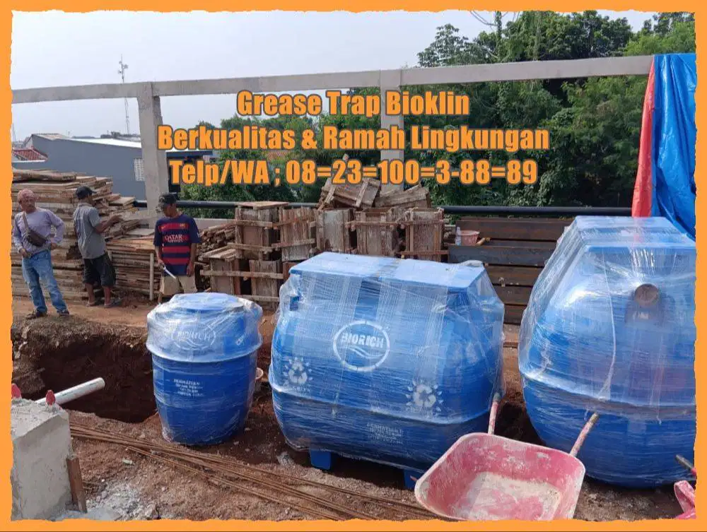 GREASE TRAP - PENYARING MINYAK - GREASE TRAP FRP