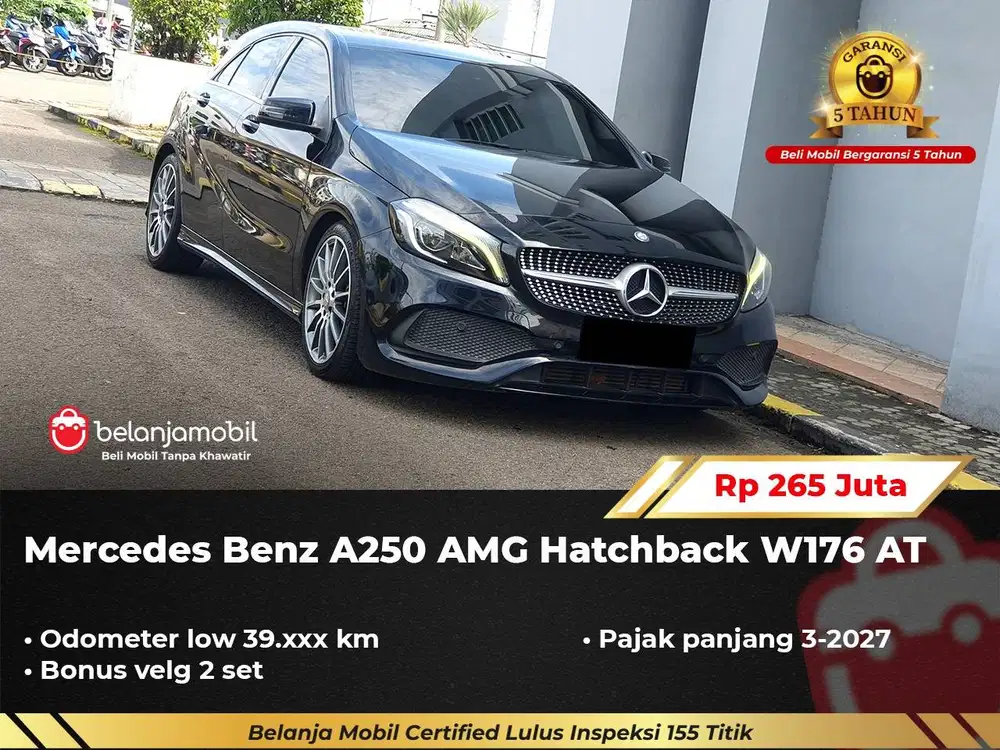 [ LOW KM ] Mercedes Benz Mercy A250 A 250 AMG Hatchback W176 2015/2016