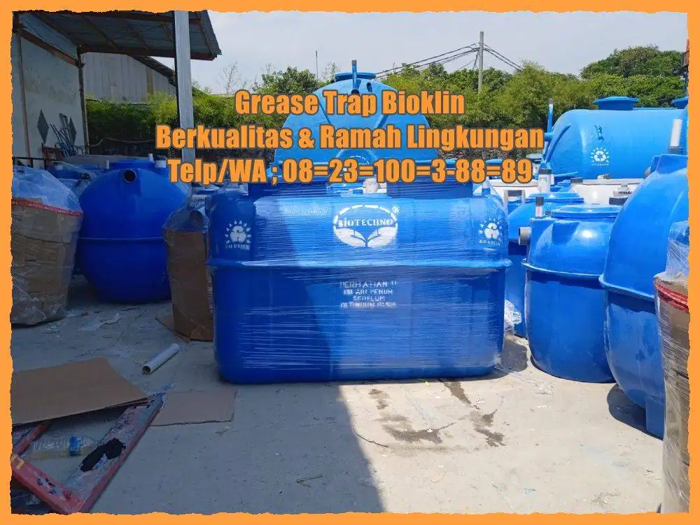 Penyaring Minyak  - Perangkap Lemak Perangkap Minyak GREASE TRAP