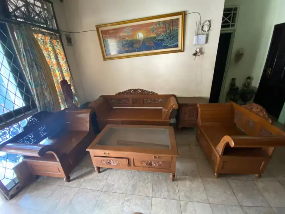 Di jual furnitur jati second