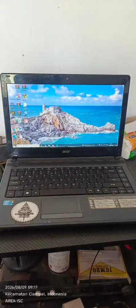 Laptop jadul acer aspire