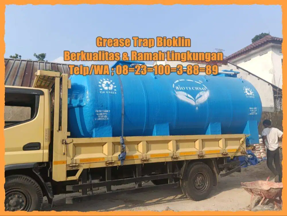 Grease Trap Fiberglass - Penyaring Lemak - Perangkap Lemak - Greastrep