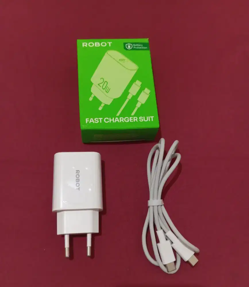 CHARGER HP ROBOT RT-L6C Type-C 20W fast charging