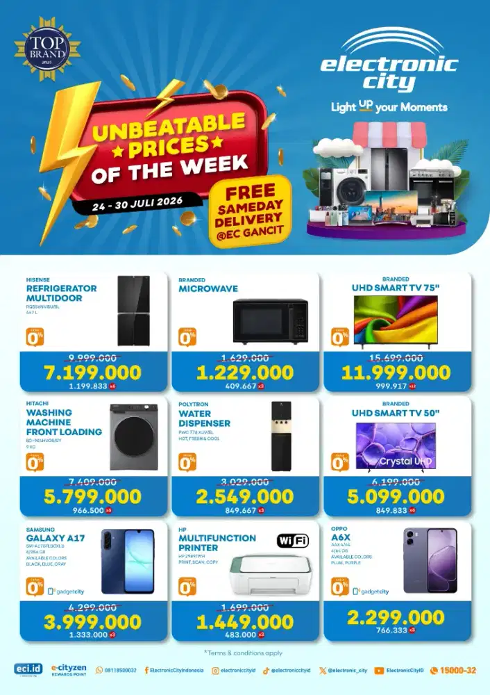 promo cicilan tv