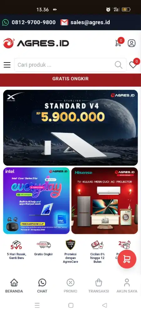 promo cicilan elektronik