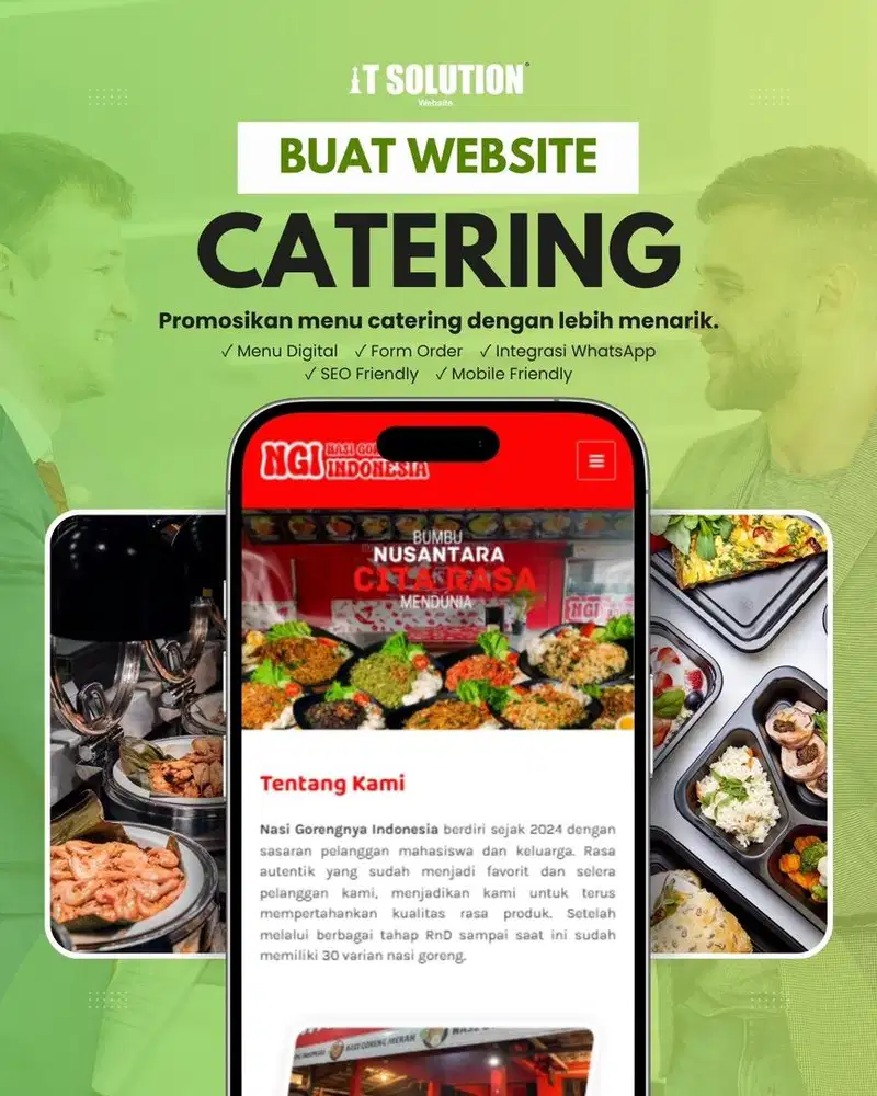 Paket Website Catering Profesional di Tangerang Kota