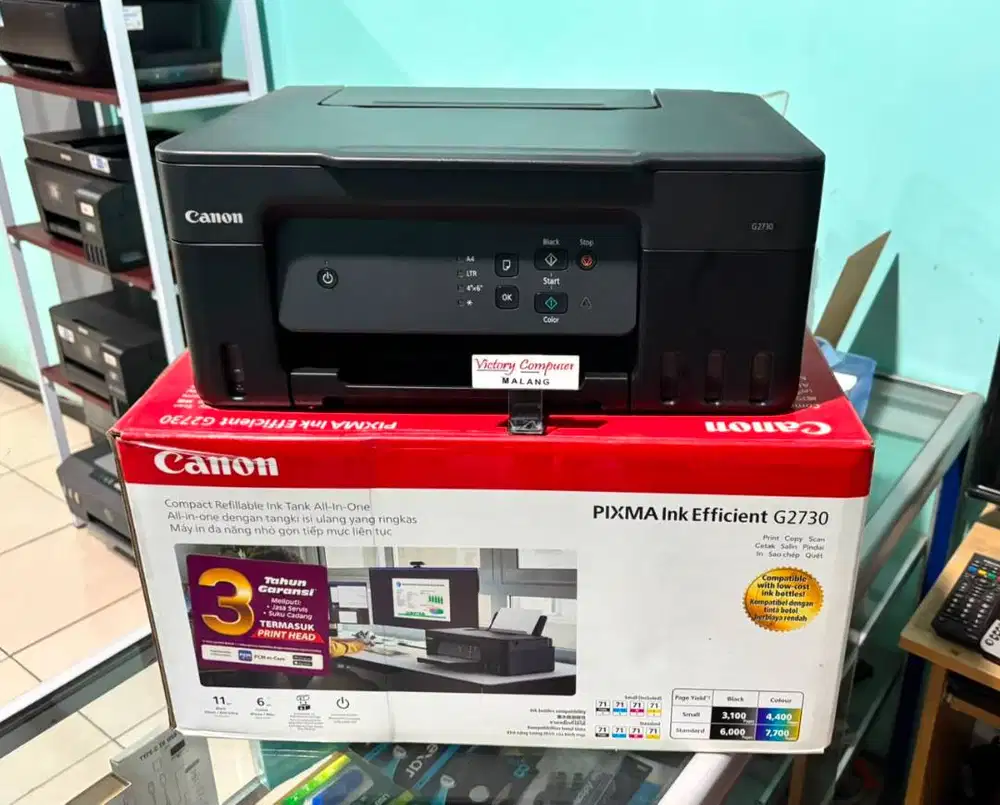 Printer CANON G2730 scan copy multifungsi masih garansi