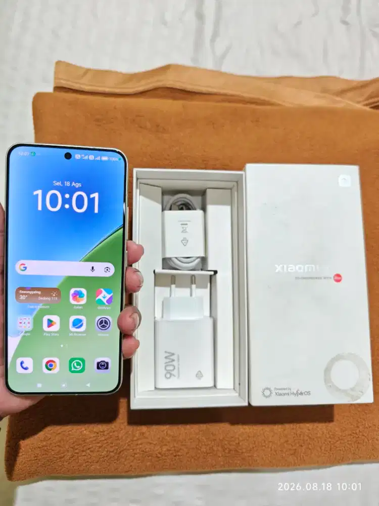 Xiaomi 15 12/256 Fullset ori segel mulus no minus istimewa
