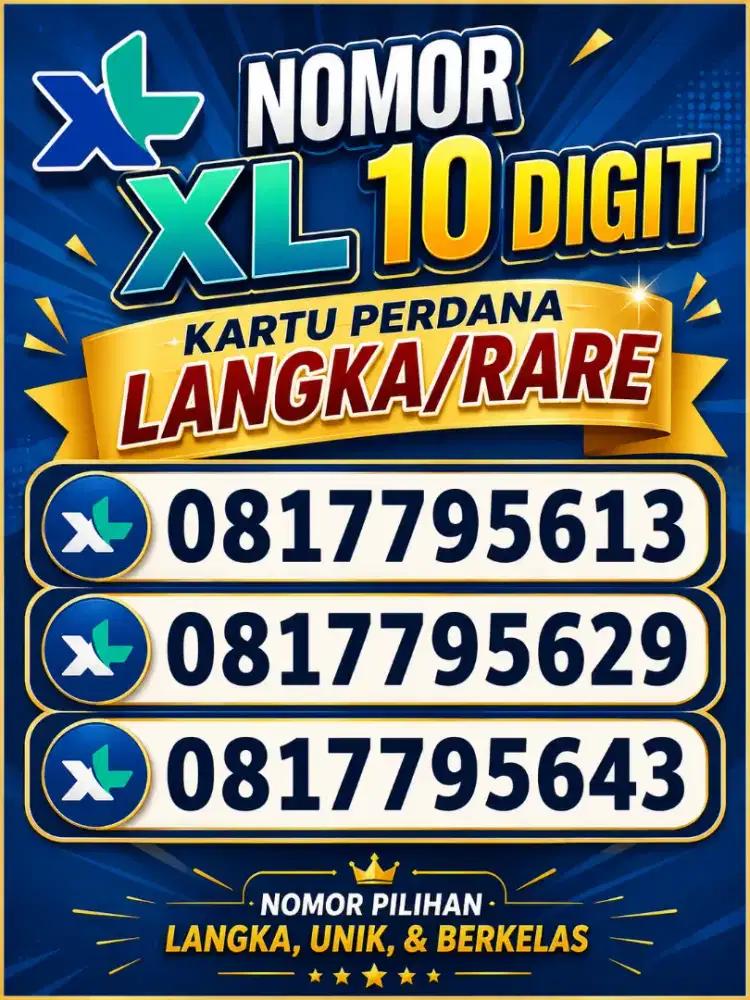 Perdana XL 10 digit