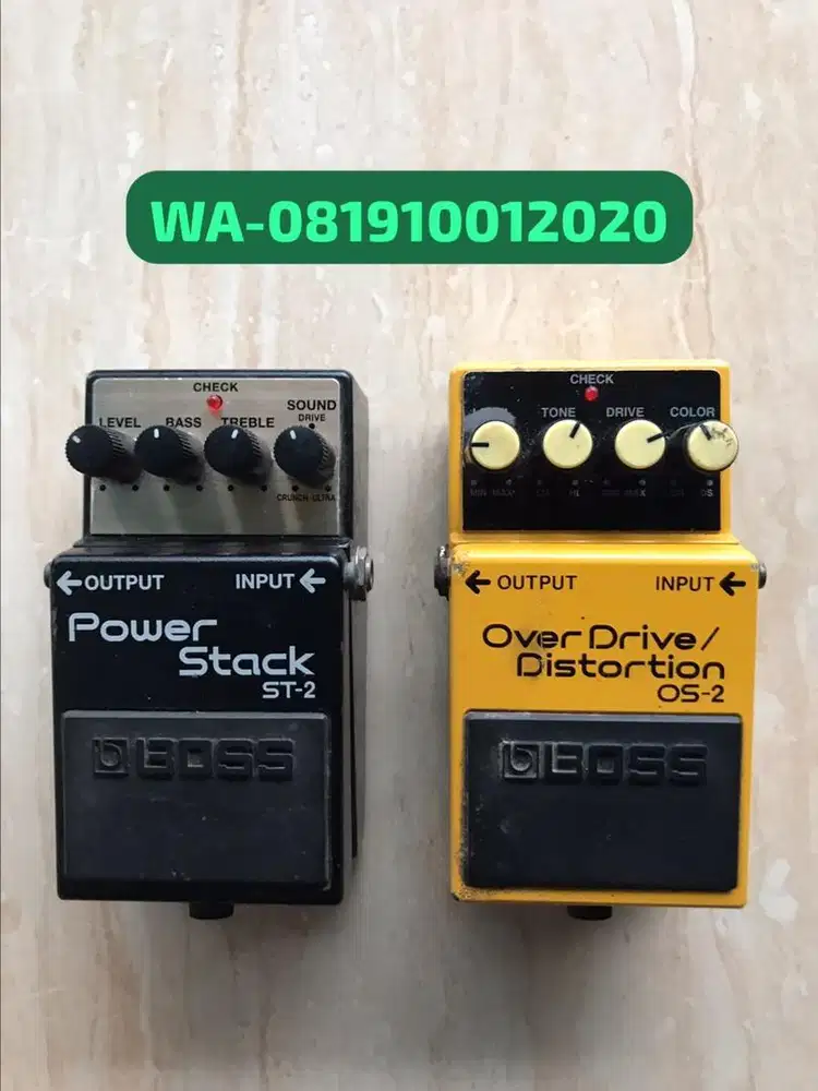 Boss power stack dan overdrive