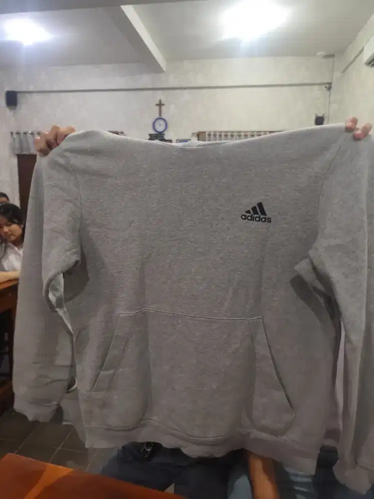 Jaket Adidas Original Grey sweat