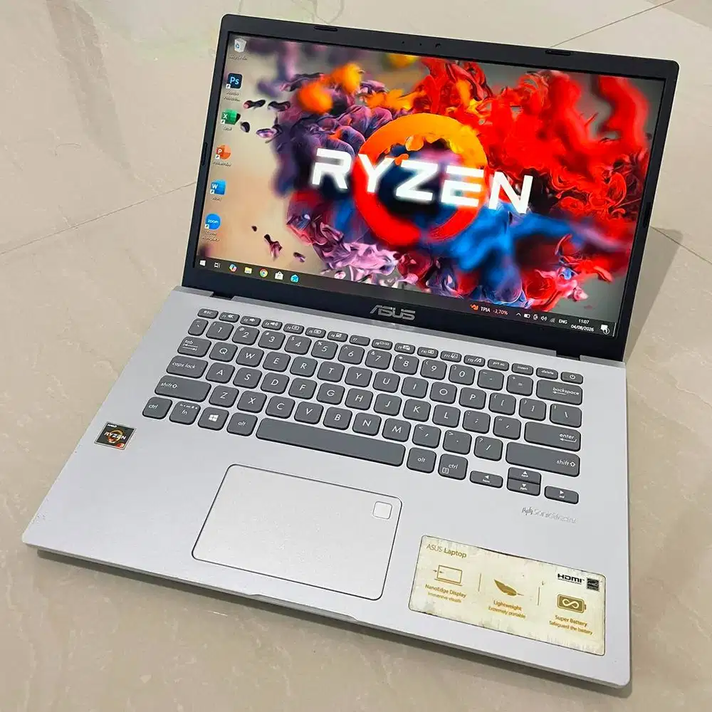 Asus Vivobook Ryzen 3-3200U RAM 8GB / SSD 256GB FHD Laptop Bezzeless