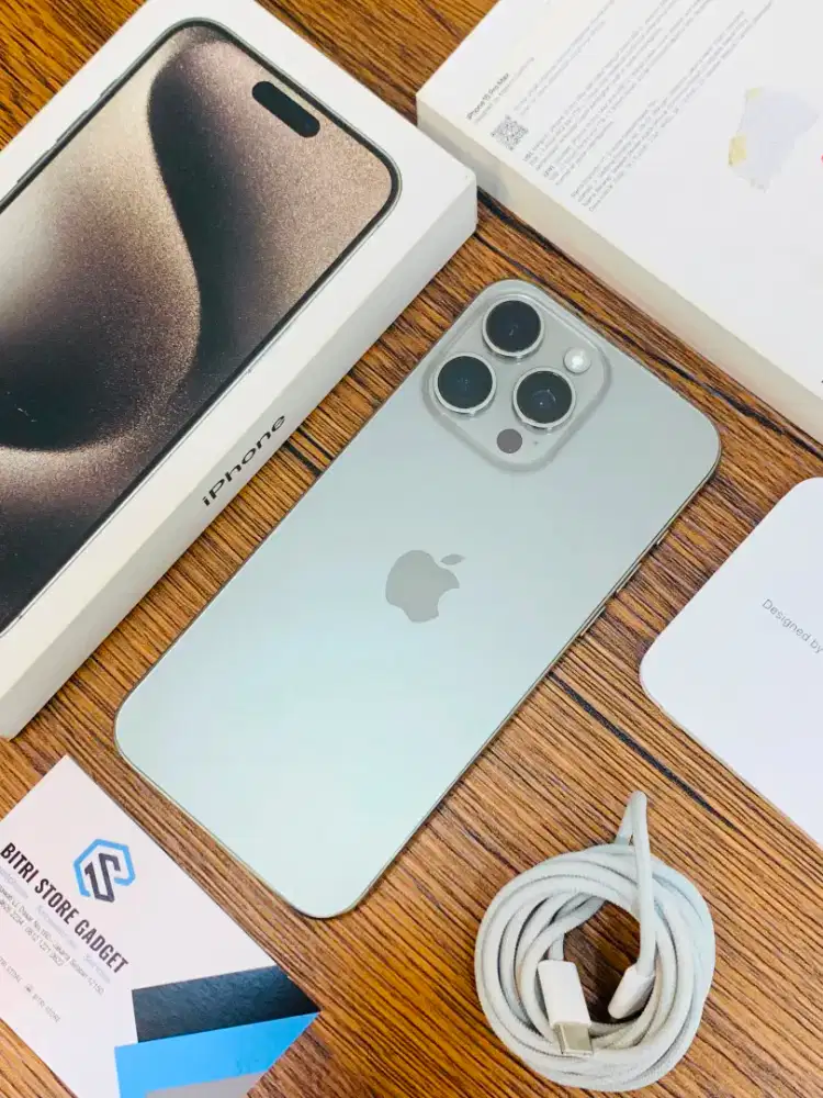 IPHONE 15 PRO MAX 256GB IBOX NATURAL