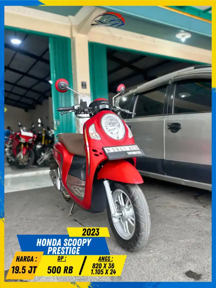 HONDA SCOOPY PRESTIGE 2023 GERCEP MASZEHH HIKMAH MOTOR KEPUH MALANG