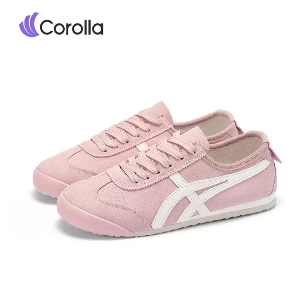 Sepatu Corolla Tiger-66 Pink | Sneakers Casual Wanita | Size 40