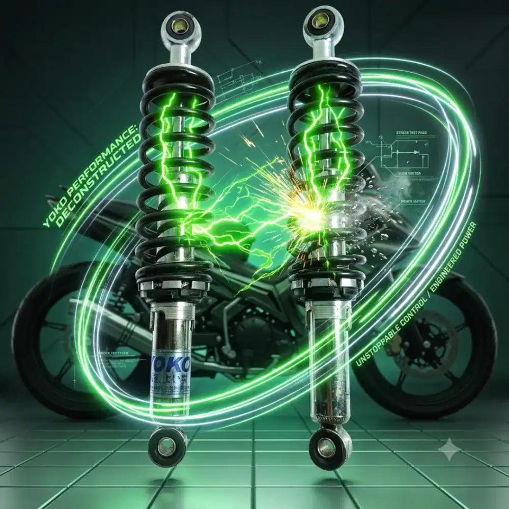 Shock breaker belakang Bebek
