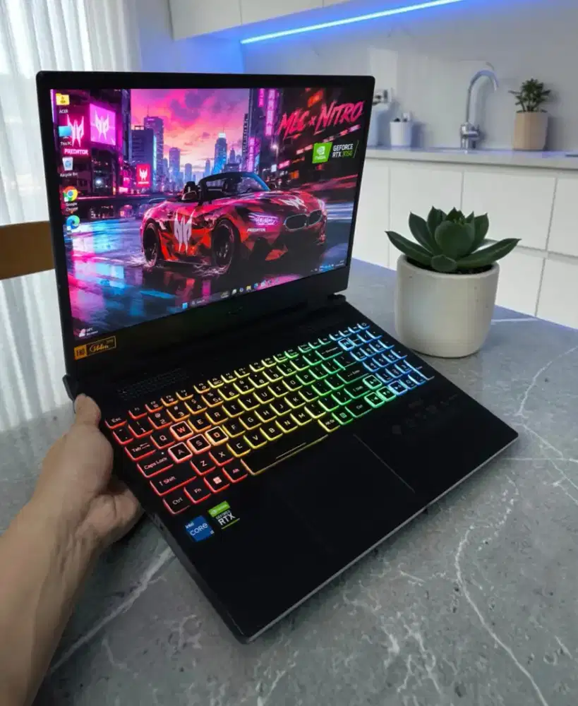 Laptop Render Gaming ACER NITRO 5 Core i7 Ram 8/512gb Ssd Rtx 3050