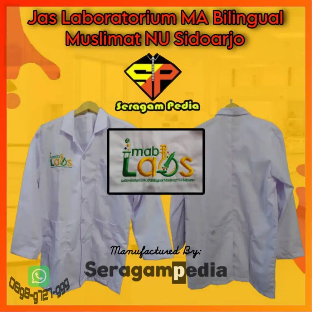 Tempat Produksi Jas Laboratorium Sekolah MA Samarinda