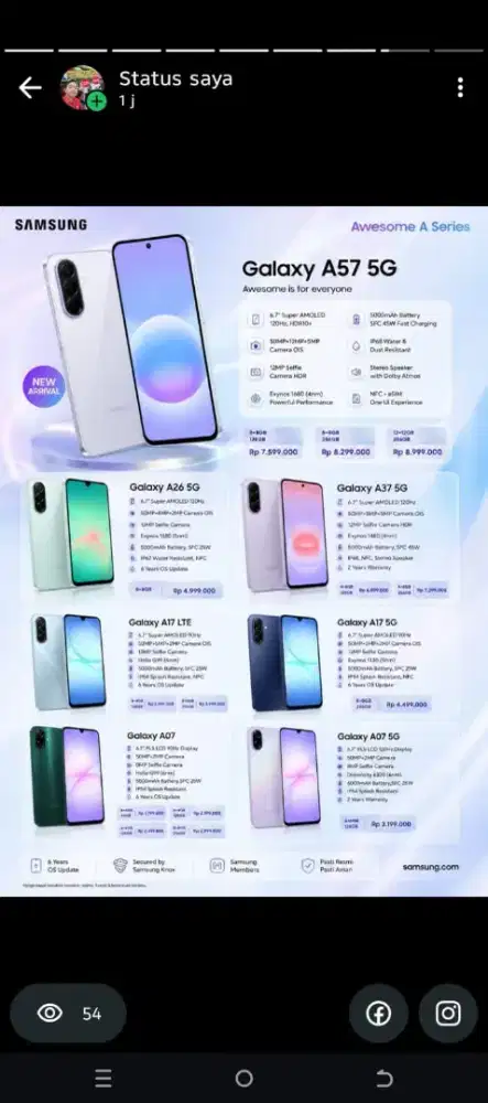 PROMO HANDPHONE CICILAN 0% HANYA DI HOME CREDIT
